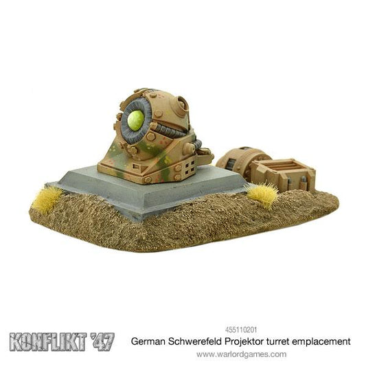 German Schwerefeld Projektor turret emplacement (Special Order)