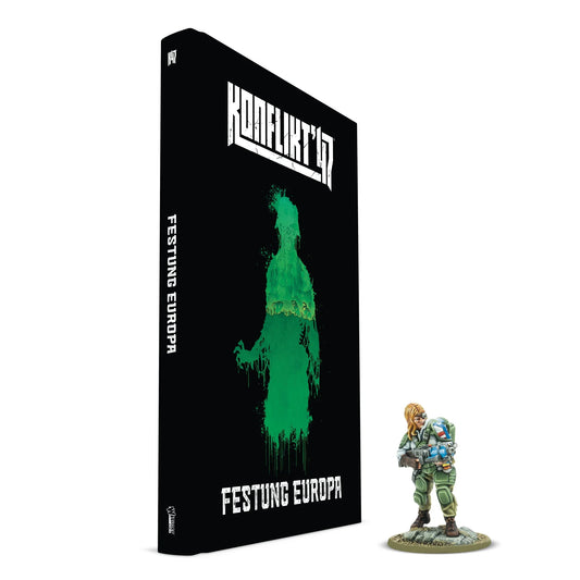 Konflikt '47: Festung Europa & 'Operation Touchdown' book miniature (Pre-Order)