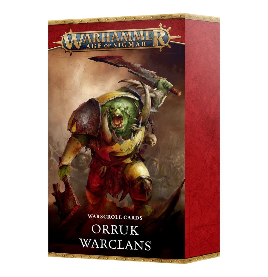 Warscroll Cards: Orruk Warclans (Pre-Order 1/3/25)