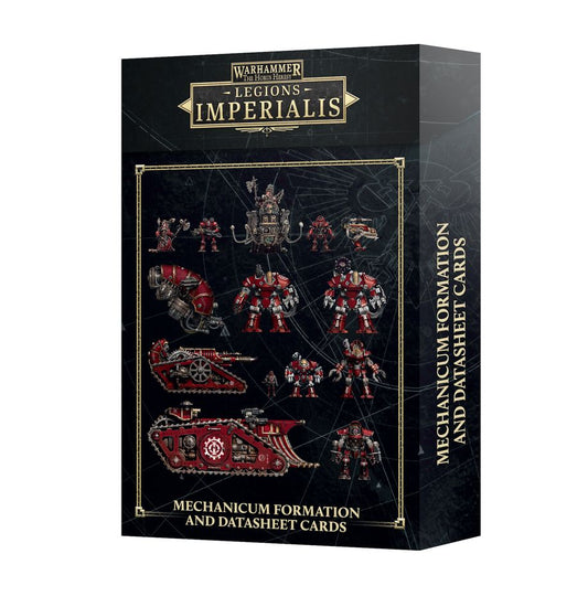 Mechanicum Formation and Datasheet Cards (Pre-Order 06/9/25)