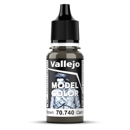 Vallejo Model Colour - 117 Cam. Middle Brown 18ml