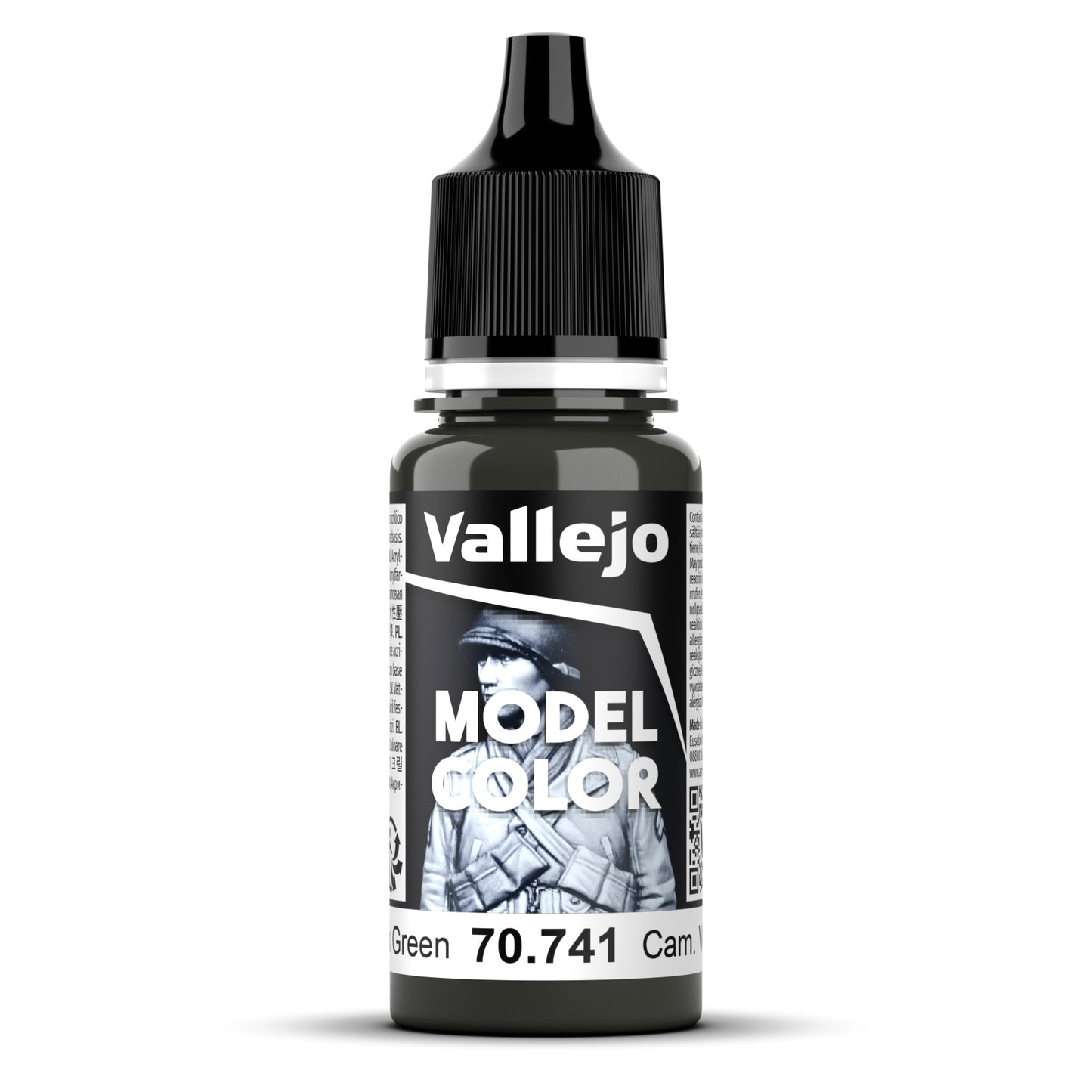 Vallejo Model Colour - 109 Cam. Black Green 18ml