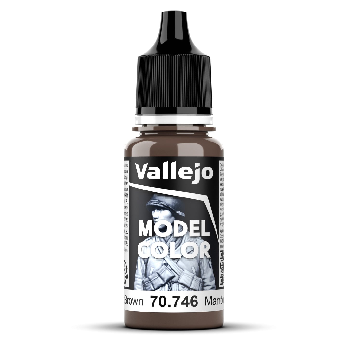 Vallejo Model Colour - 16 Chestnut Brown 18ml