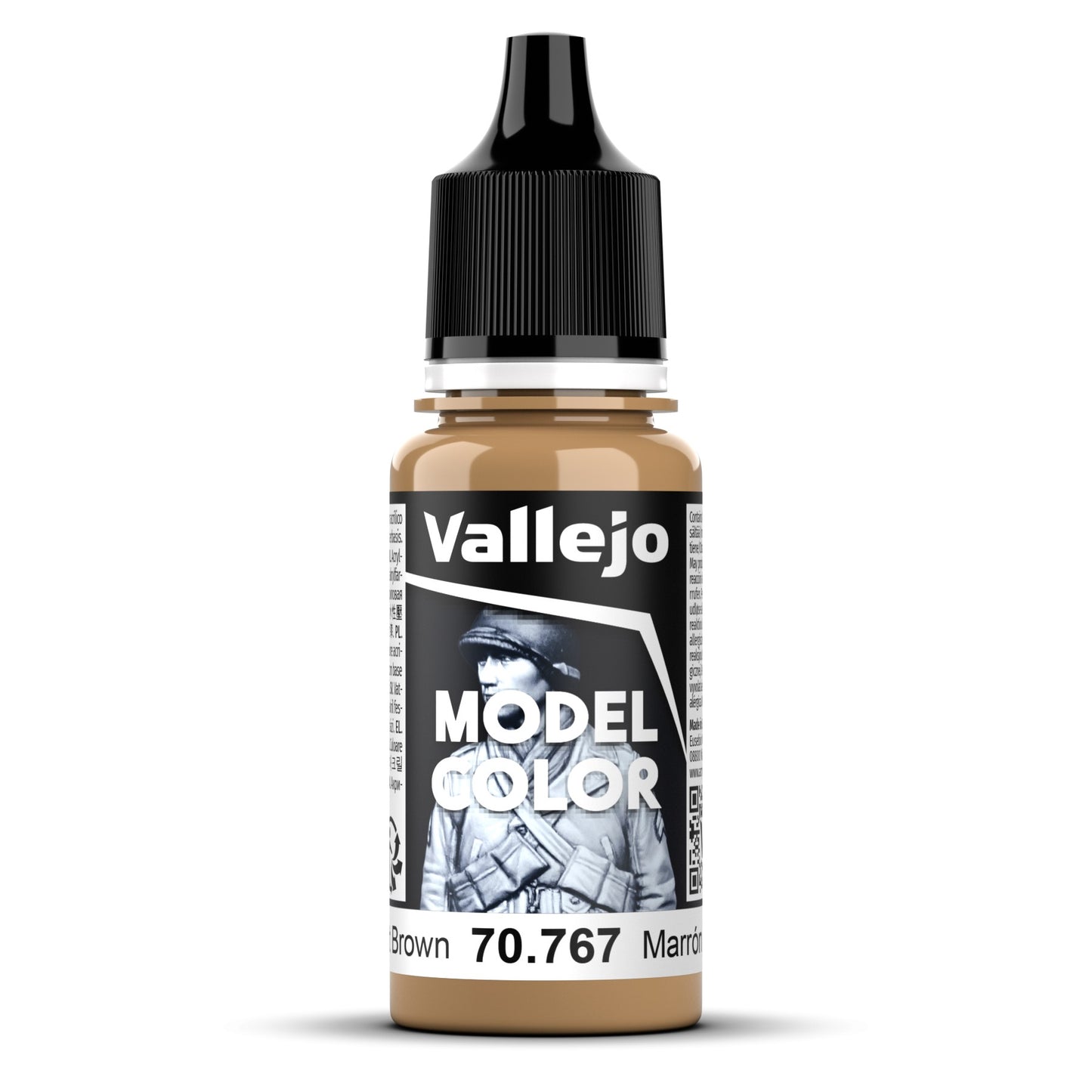 Vallejo Model Colour - 138 Desert Brown 18ml