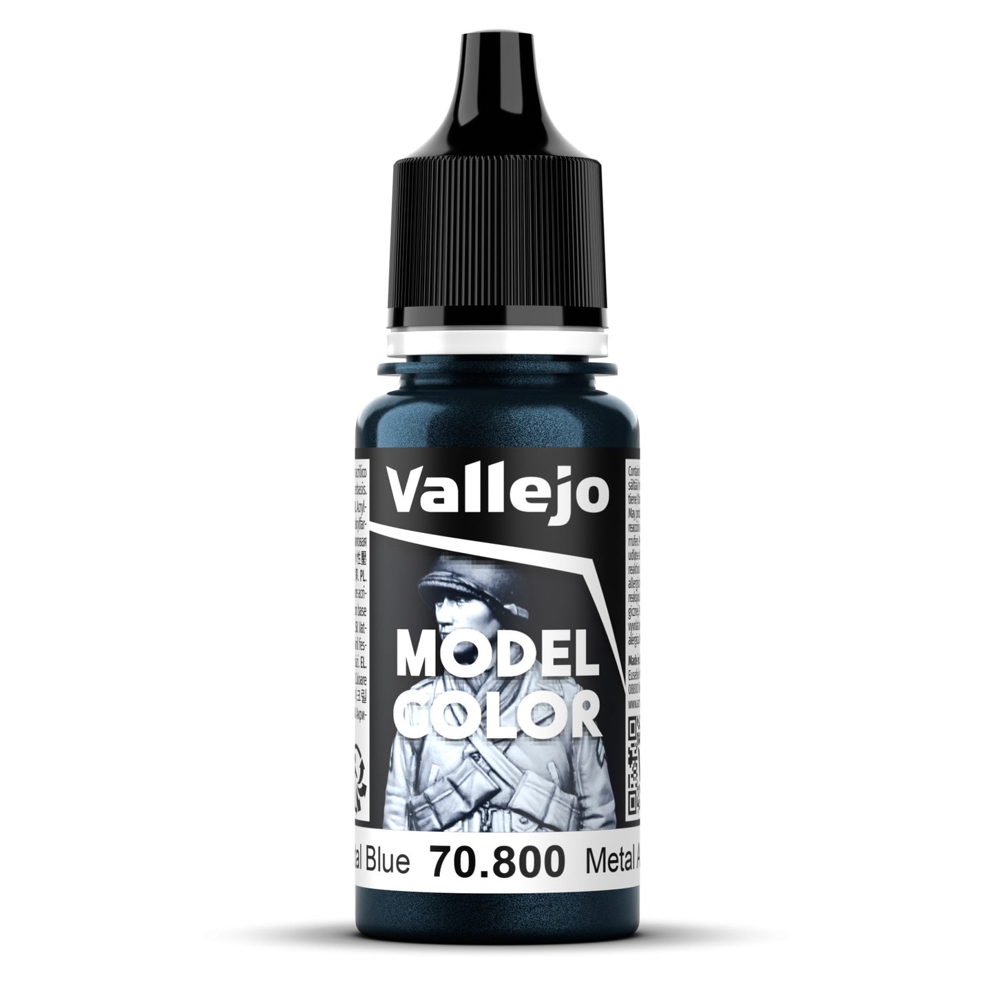 Vallejo Model Colour - 204 Gunmetal Blue 18ml