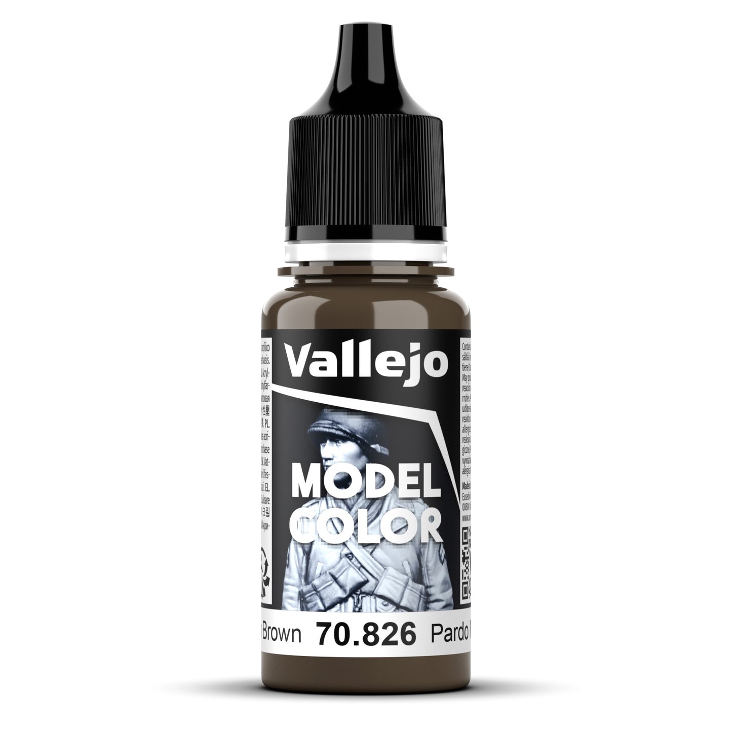 Vallejo Model Colour - 129 Medium Brown 18ml