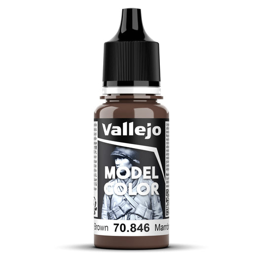 Vallejo Model Colour - 154 Mahogany Brown 18ml