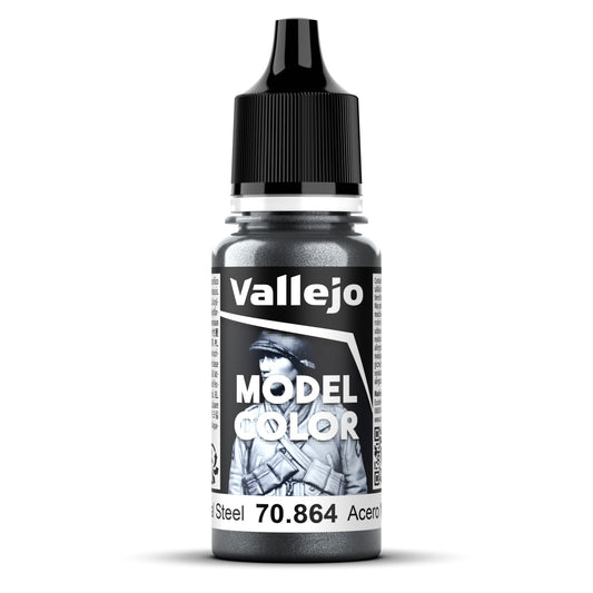 Vallejo Model Colour - 197 Natural Steel 18ml