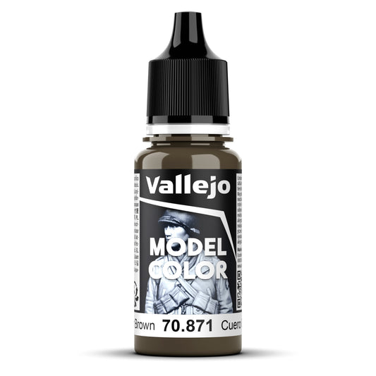 Vallejo Model Colour - 144 Leather Brown 18ml