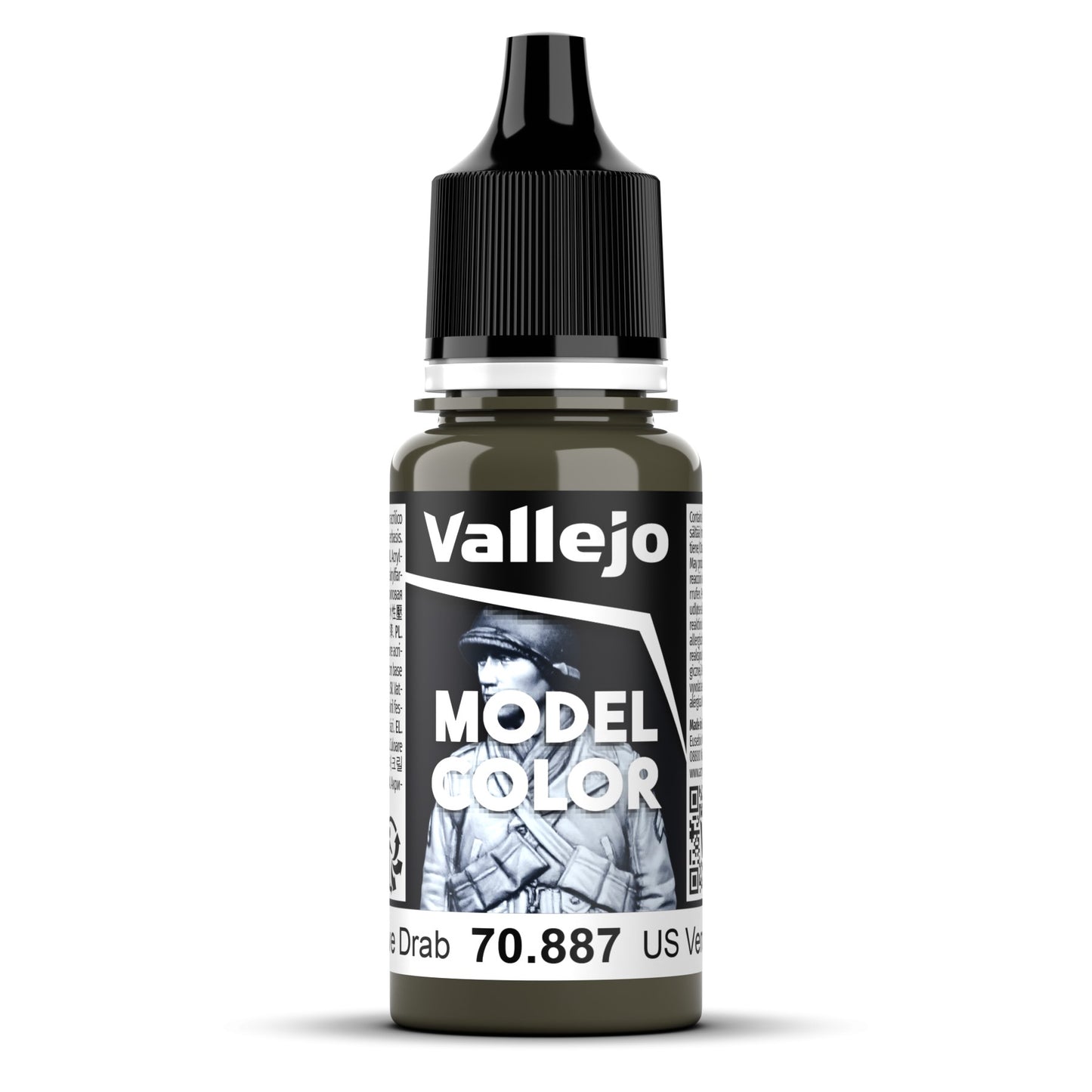 Vallejo Model Colour - 122 US Olive Drab 18ml