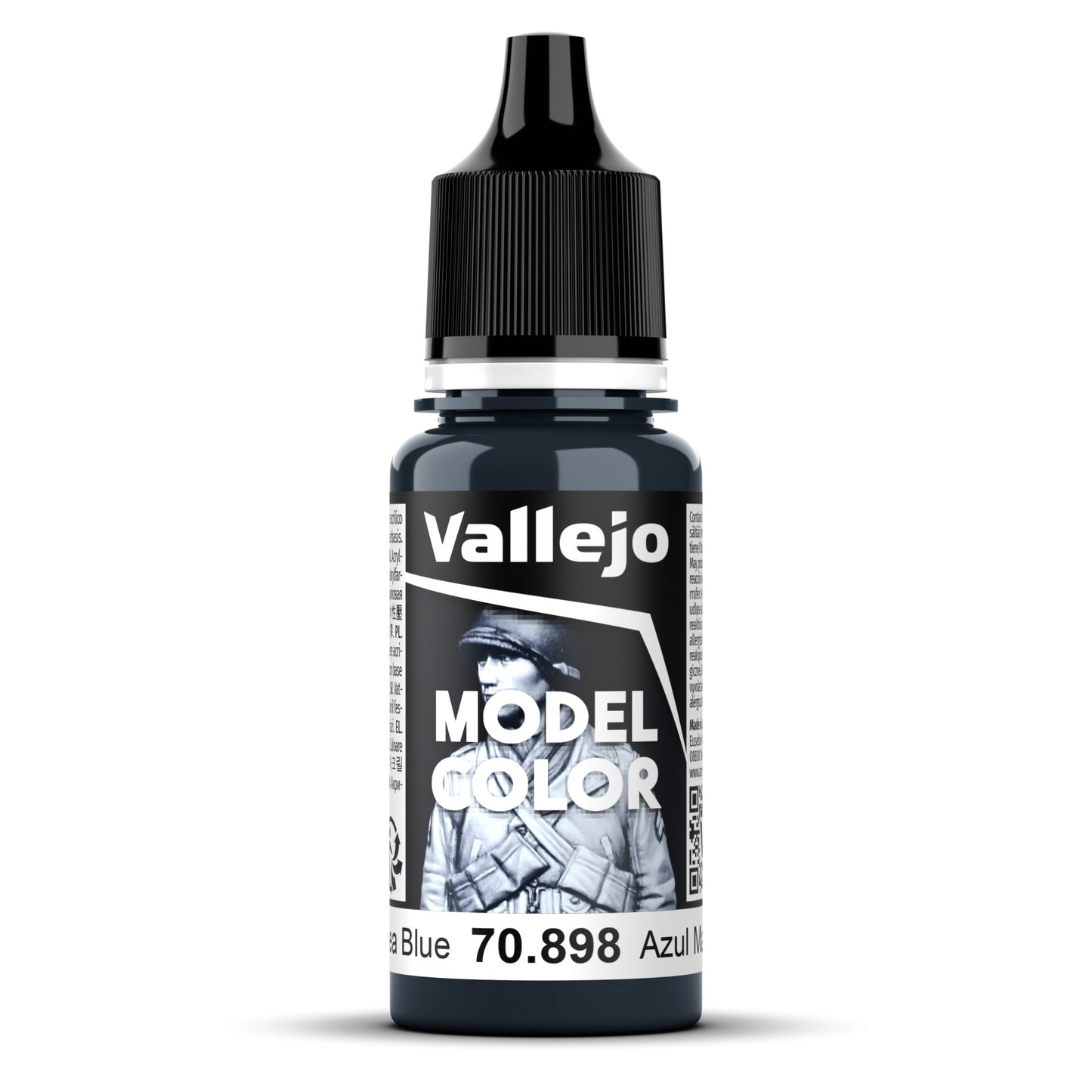 Vallejo Model Colour - 72 Dark Sea Blue 18ml