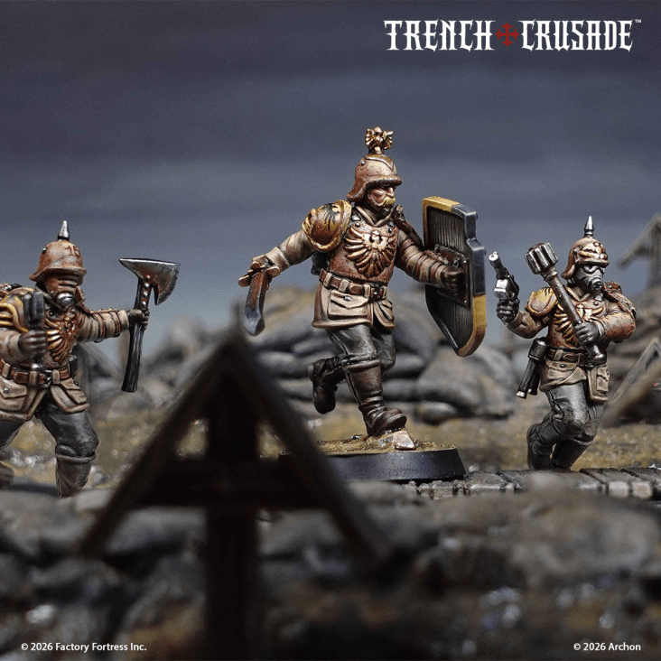 Trench Crusade: Prussian Stosstruppen (Pre-Order)