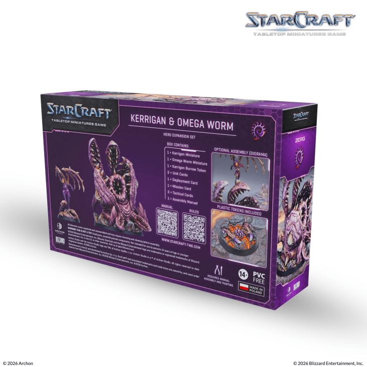 StarCraft® Kerrigan & Omega Worm (Pre-Order July 2026)