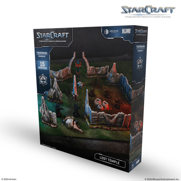 StarCraft: Lost Temple - Terrain Expansion Set (Pre-Order July 2026)