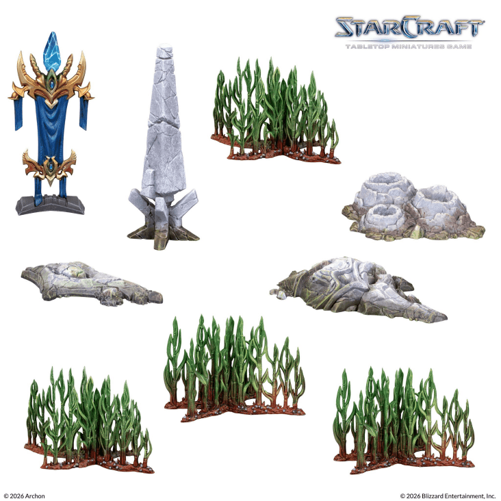 StarCraft: Lost Temple - Terrain Expansion Set (Pre-Order July 2026)