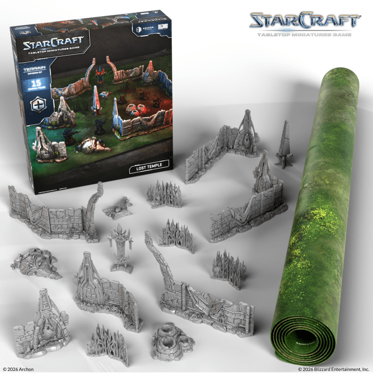 StarCraft: Lost Temple - Terrain Expansion Set (Pre-Order July 2026)