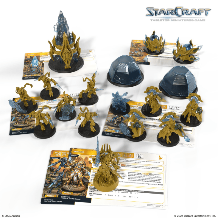 StarCraft Protoss Starter Set Founders Edition (Pre-Order July 2026)