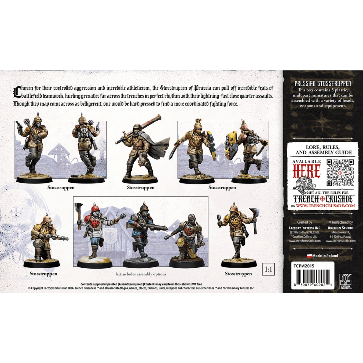 Trench Crusade: Prussian Stosstruppen (Pre-Order)