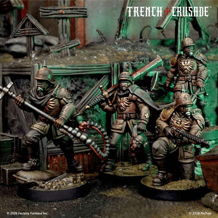 Trench Crusade: Prussian Stosstruppen (Pre-Order)