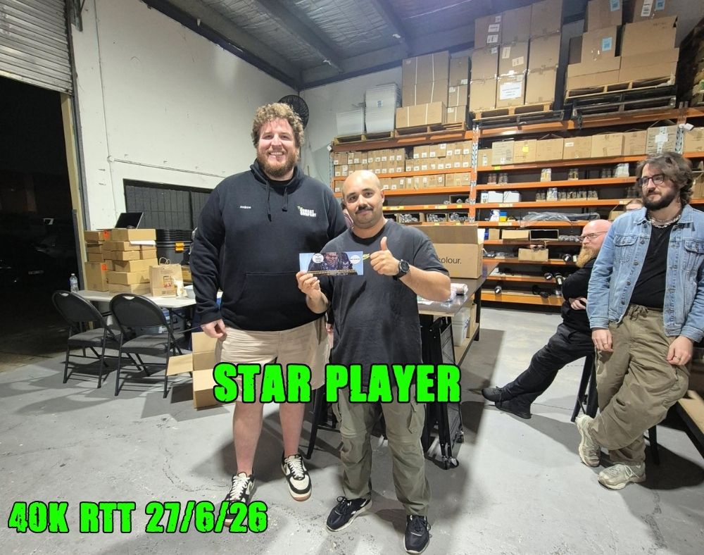 NSWTC: 40K RTT- 11th Edition (Saturday 18th July)