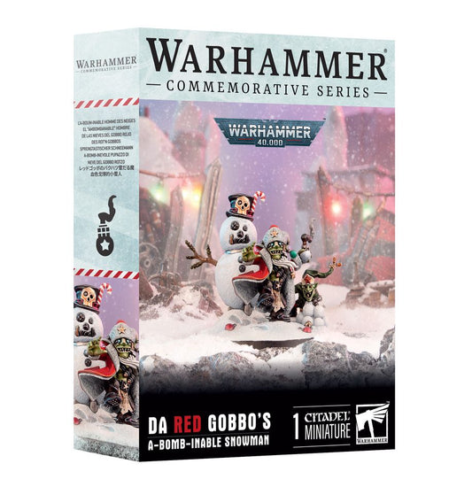 Da Red Gobbo's A-Bomb-Inable Snowman (Pre-Order 16/11/24)