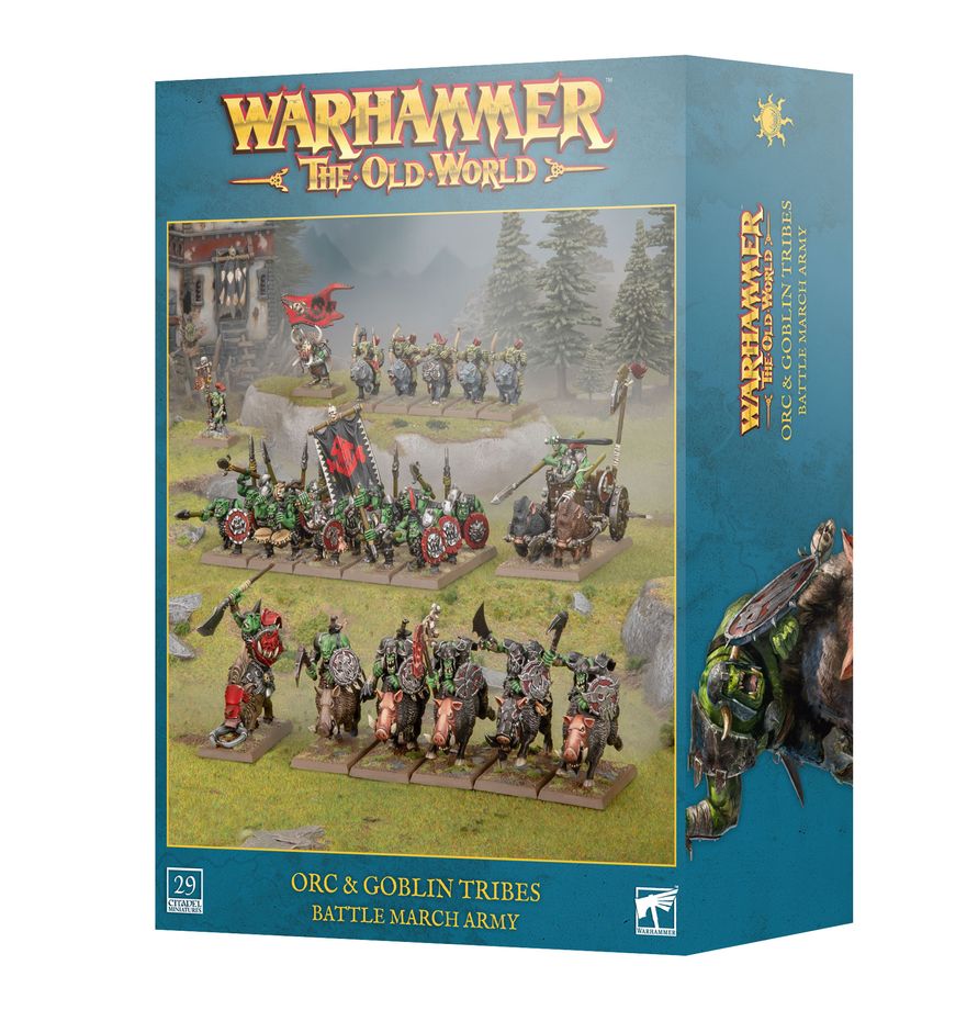 Orc & Goblin Tribes: Battle March Army (Pre-Order 12/9/26)