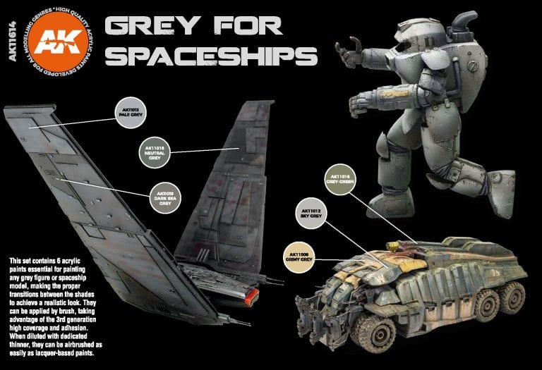 Grey For Spaceships Set