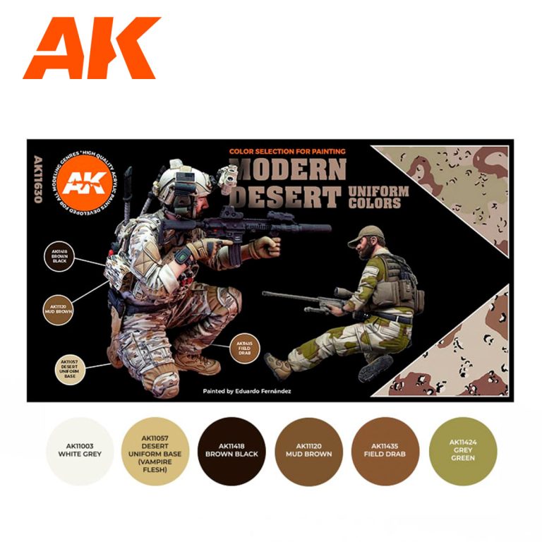 Modern Desert Uniform Colors 3G