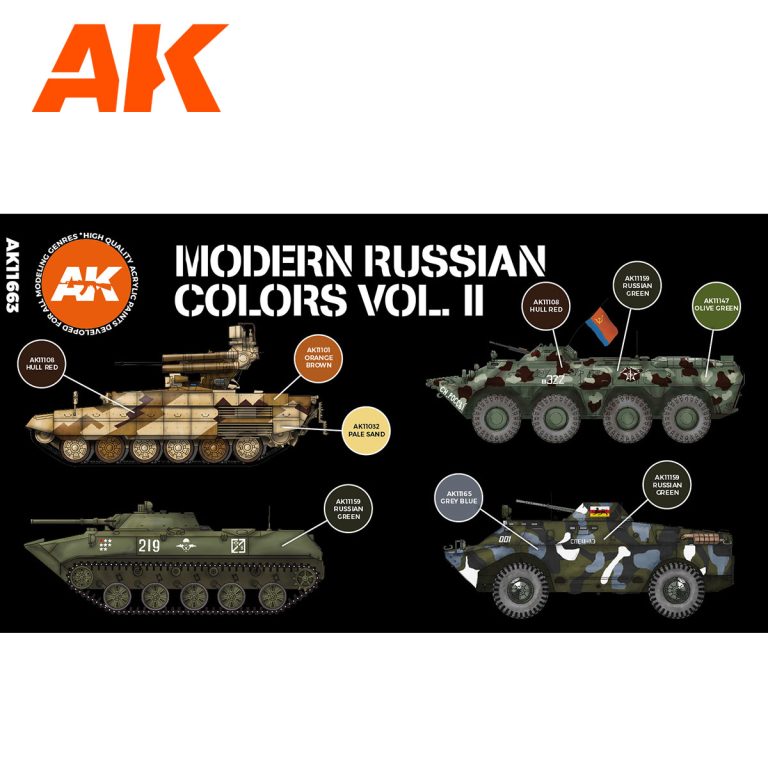Modern Russian Colours Vol 2 3G