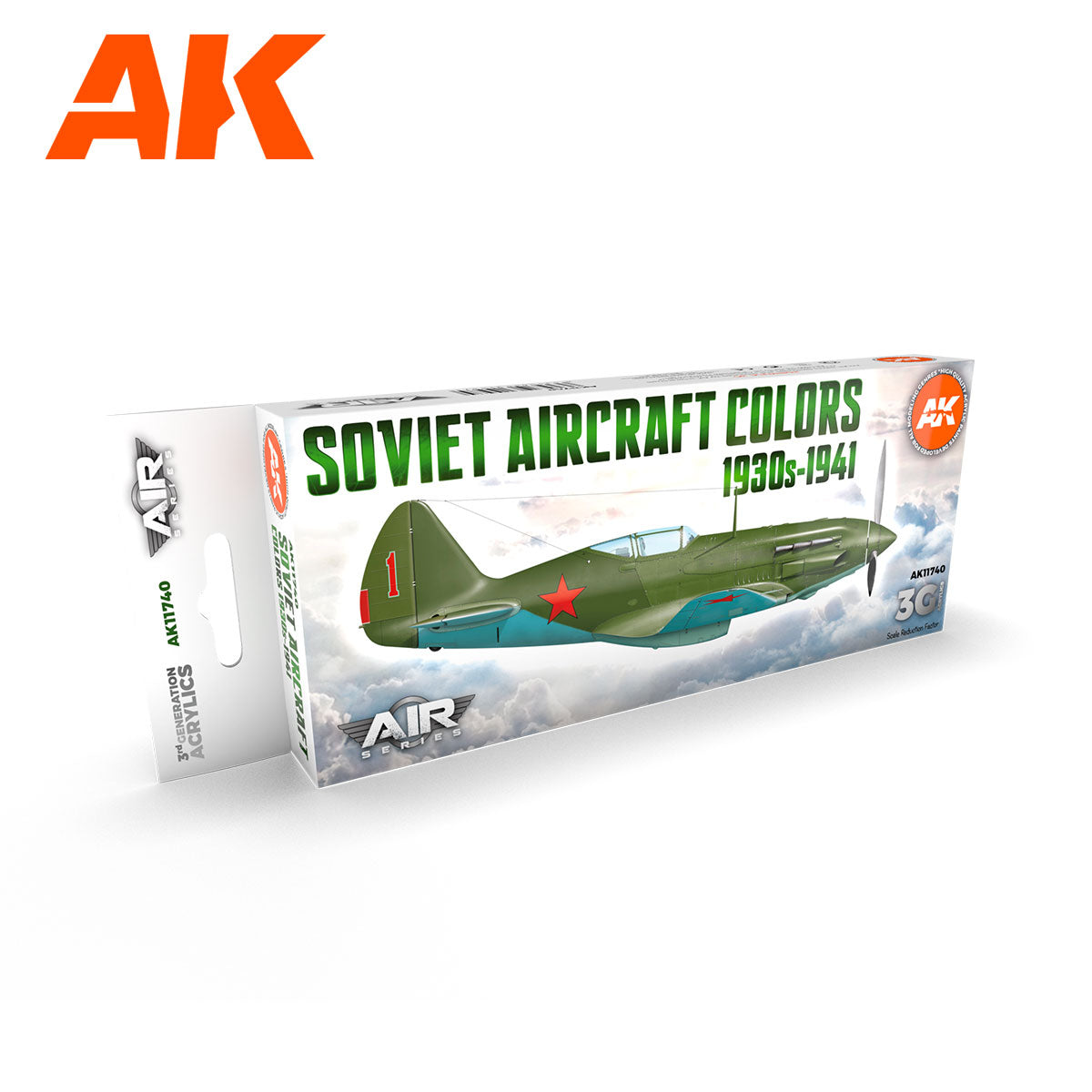 Soviet Aircraft Colors 1930s-1941 SET 3G