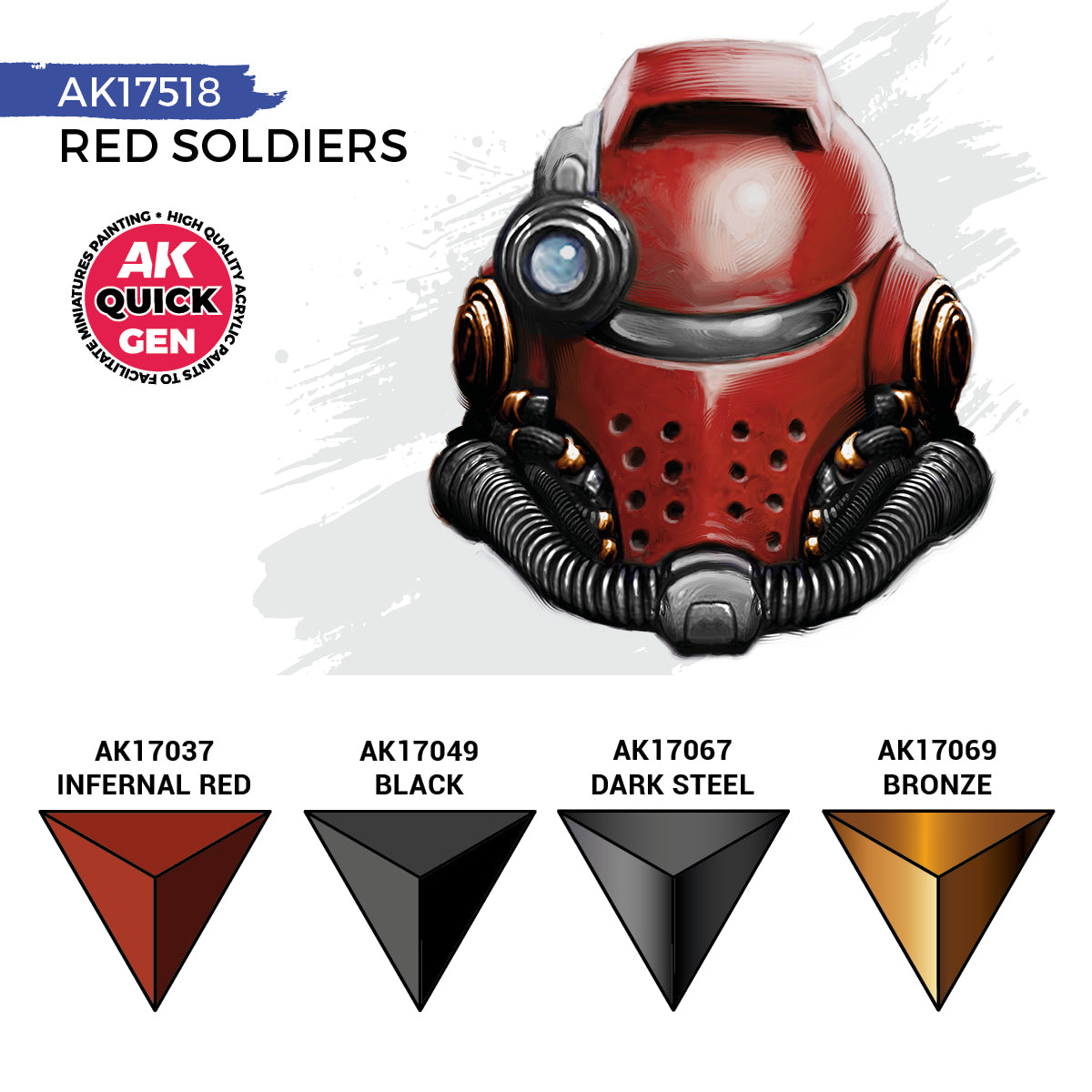 AK Quick Gen Red Soldiers Set