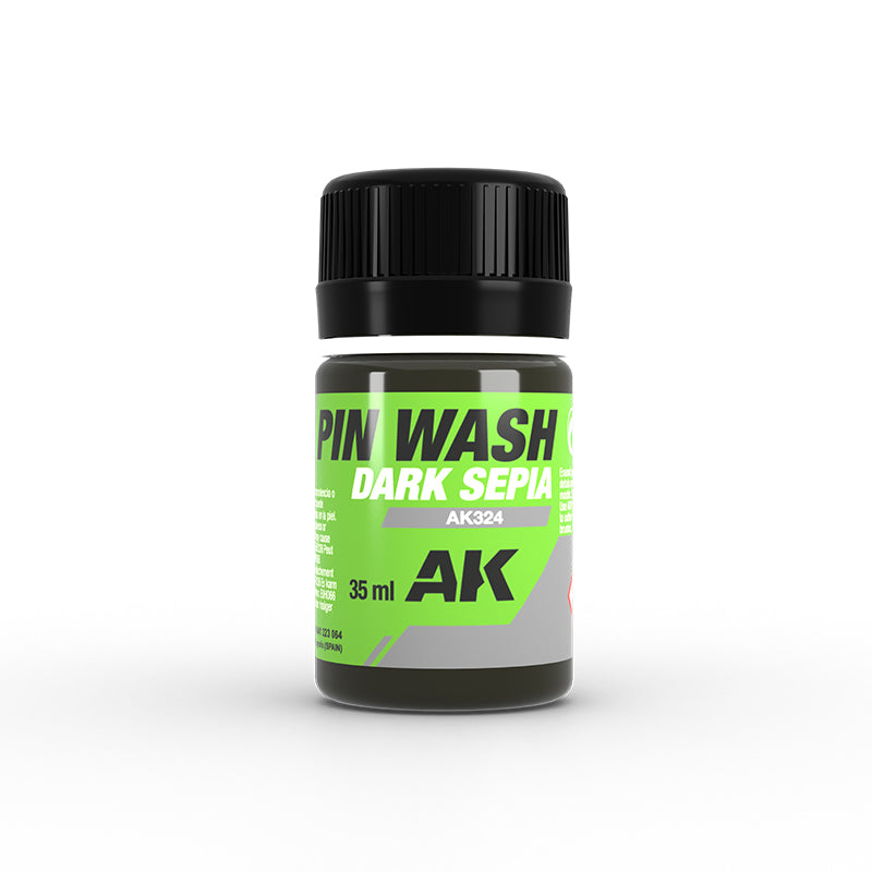 Dark Sepia Pin Wash 35ml