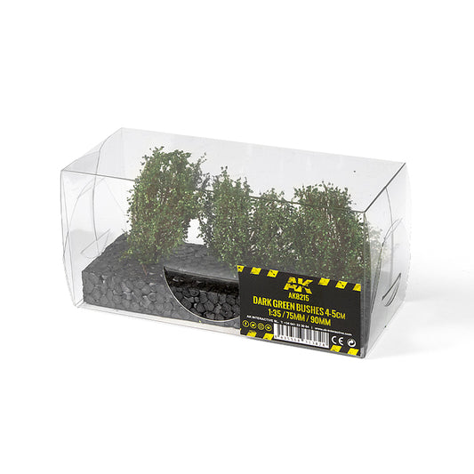 AK Foliage: Dark Green Bushes 4-6cm