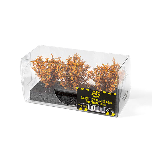 AK Foliage: Dark Yellow Bushes 4-6Cm
