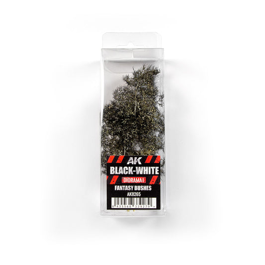 AK Foliage: Black-White Fantasy Bushes