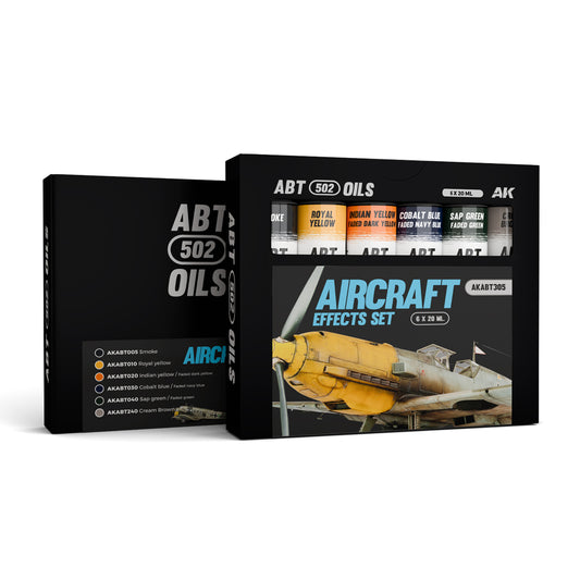 AIRCRAFT EFFECTS SET - ABT 502 OILS (New)