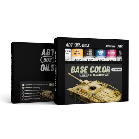 BASE COLOR ALTERATION SET - ABT 502 OILS (New)