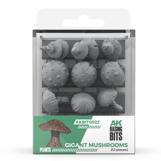 AK Interactive - Resin Gigant Mushrooms