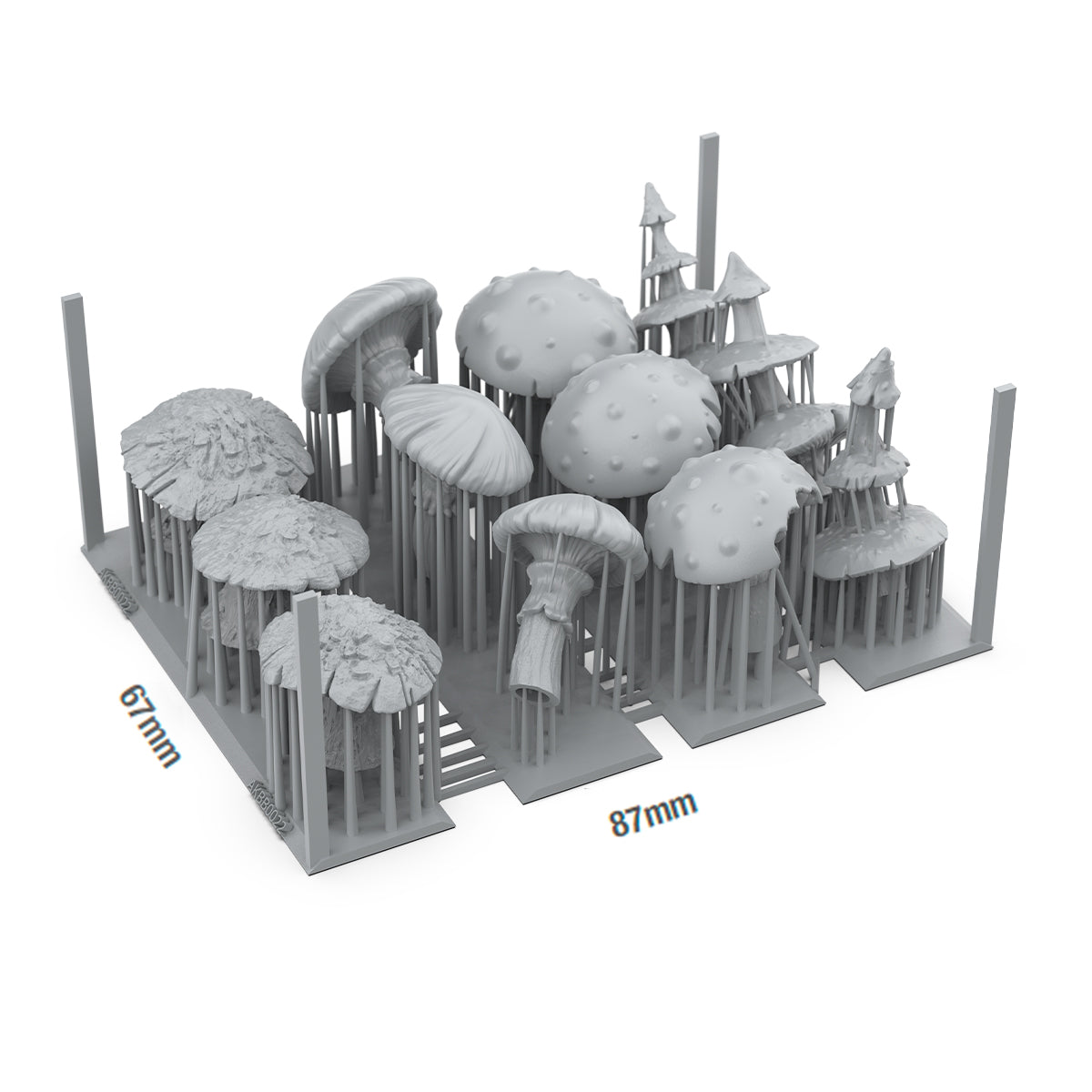 AK Interactive - Resin Gigant Mushrooms