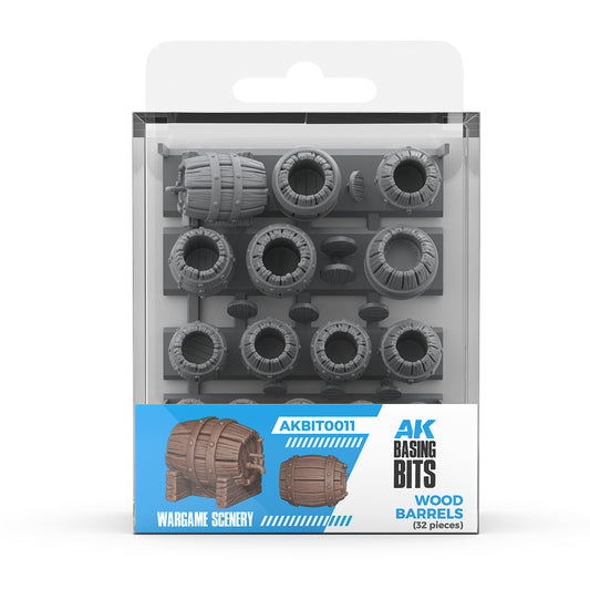Wood Barrels - AK Basing Bits