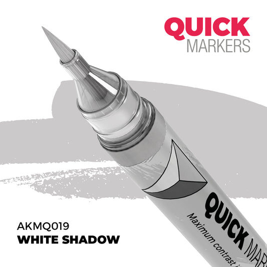 AK Quick Markers - White Shadow