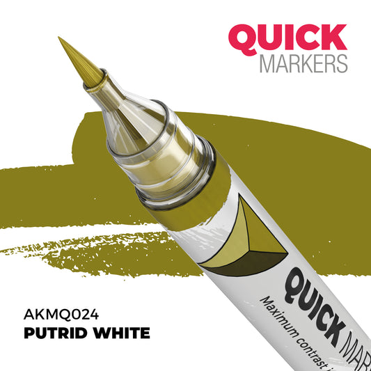 AK Quick Markers - Putrid White
