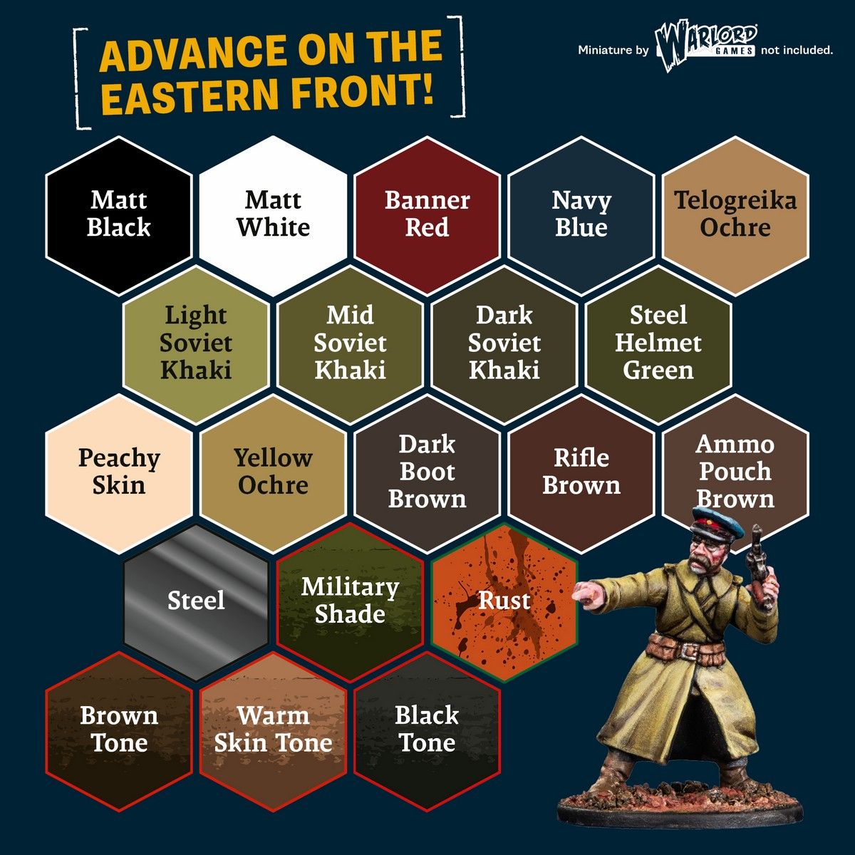 Historical: WWII Soviet Union Paint Set (Pre-Order 16/5/26)