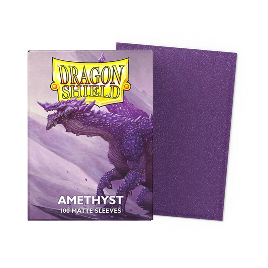 Sleeves - Dragon Shield - Box 100 - Amethyst MATTE