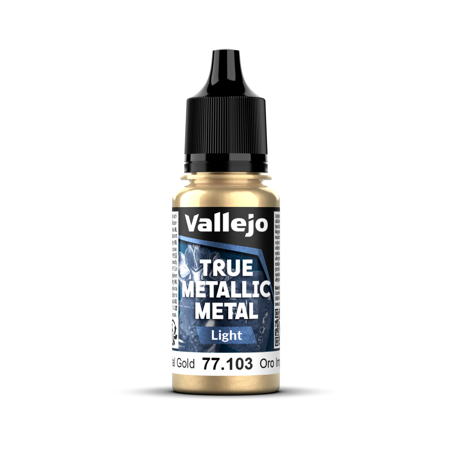 Vallejo True Metallic Metal Light Imperial Gold 18 ml