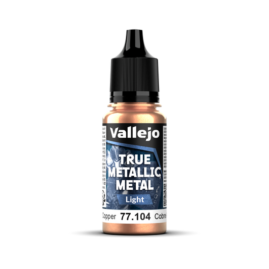Vallejo True Metallic Metal Light Ancient Copper 18 ml