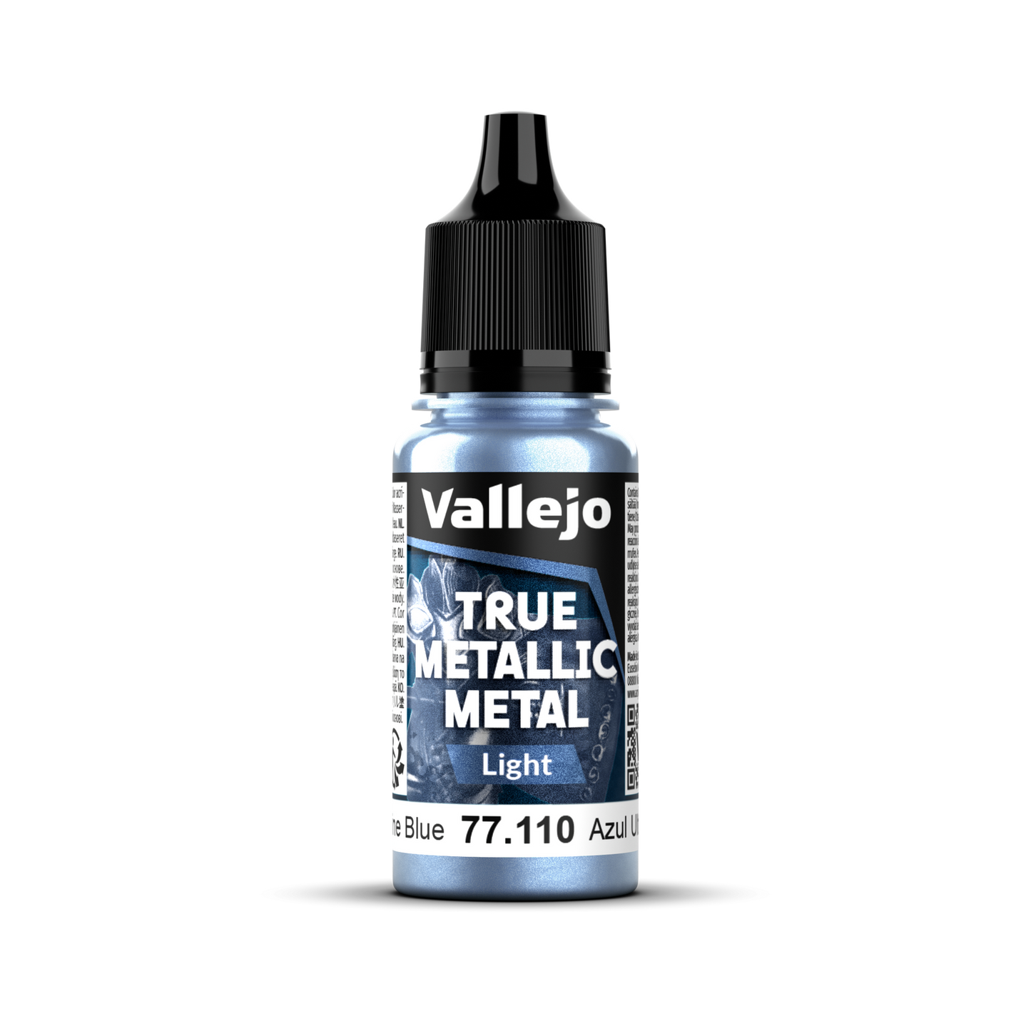 Vallejo True Metallic Metal Light Ultramarine Blue 18 ml
