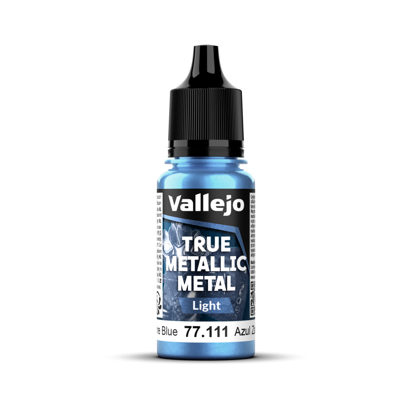 Vallejo True Metallic Metal Light Sapphire Blue 18 ml
