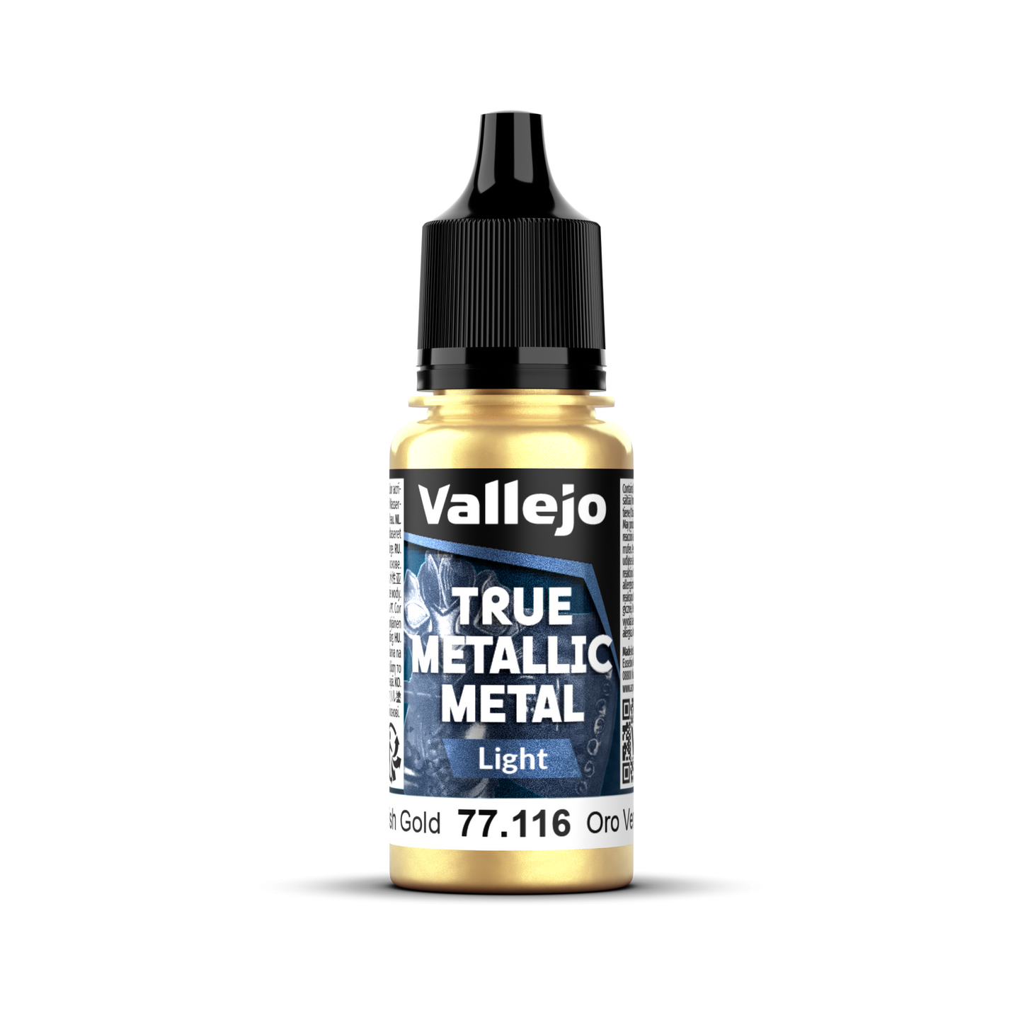 Vallejo True Metallic Metal Light Greenish Gold 18 ml