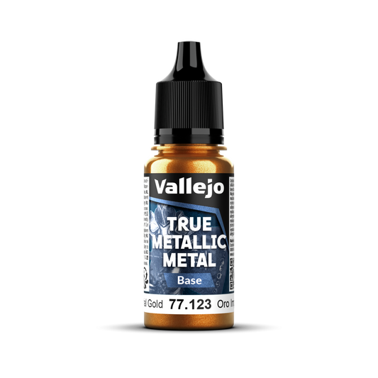 Vallejo True Metallic Metal Base Imperial Gold 18 ml